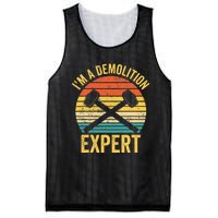 House Demolition Demolishing IM A Demolition Expert Mesh Reversible Basketball Jersey Tank