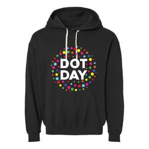 Happy Dot Day 2024 September 15th Polka Dot Garment-Dyed Fleece Hoodie