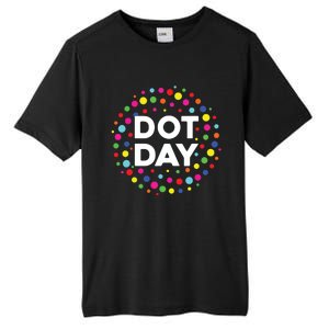 Happy Dot Day 2024 September 15th Polka Dot Tall Fusion ChromaSoft Performance T-Shirt