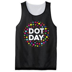 Happy Dot Day 2024 September 15th Polka Dot Mesh Reversible Basketball Jersey Tank