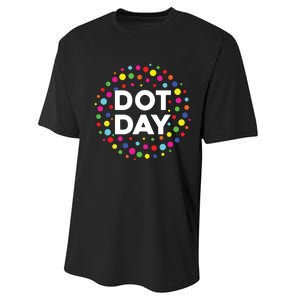 Happy Dot Day 2024 September 15th Polka Dot Performance Sprint T-Shirt