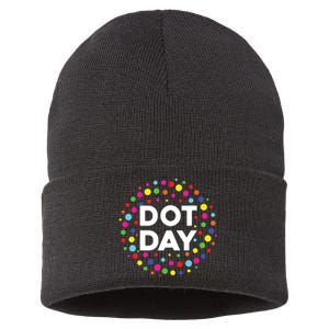 Happy Dot Day 2024 September 15th Polka Dot Sustainable Knit Beanie