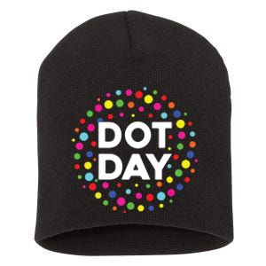 Happy Dot Day 2024 September 15th Polka Dot Short Acrylic Beanie