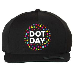 Happy Dot Day 2024 September 15th Polka Dot Wool Snapback Cap