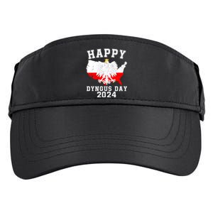 Happy Dyngus Day 2024 Polska Polish White Eagle Dyngus Day Polish Eagle Adult Drive Performance Visor