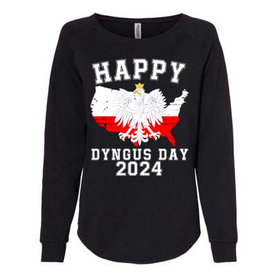 Happy Dyngus Day 2024 Polska Polish White Eagle Dyngus Day Polish Eagle Womens California Wash Sweatshirt