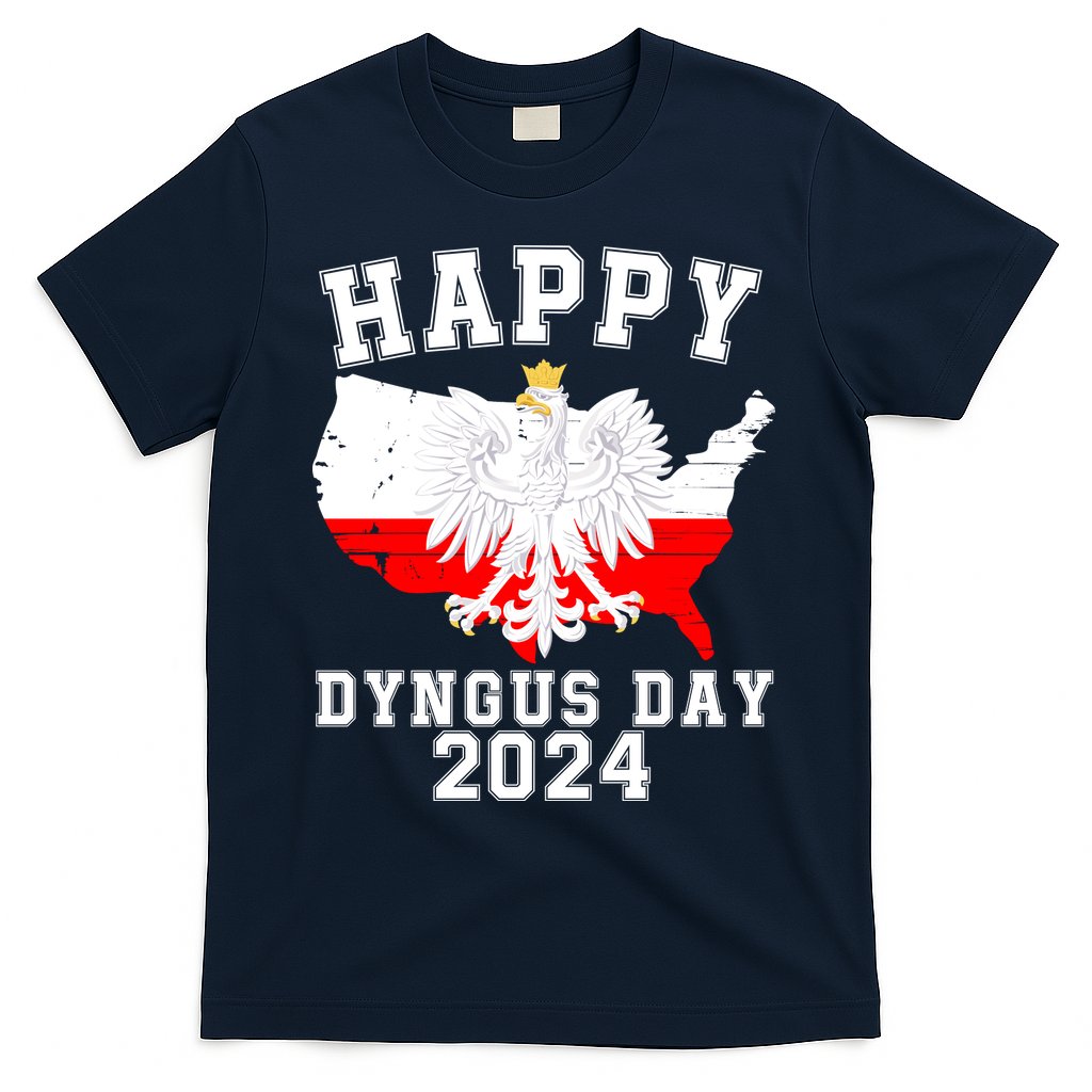 Happy Dyngus Day 2024 Polska Polish White Eagle Dyngus Day Polish Eagle T-Shirt