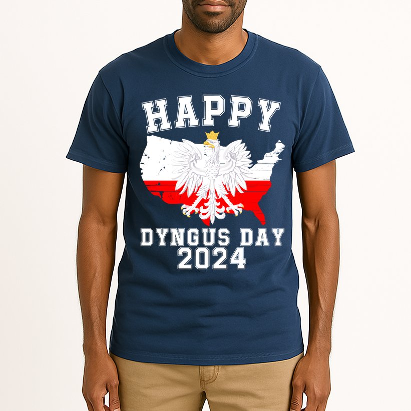 Happy Dyngus Day 2024 Polska Polish White Eagle Dyngus Day Polish Eagle Tall T-Shirt
