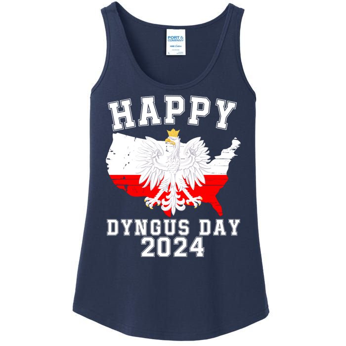 Happy Dyngus Day 2024 Polska Polish White Eagle Dyngus Day Polish Eagle Ladies Essential Tank