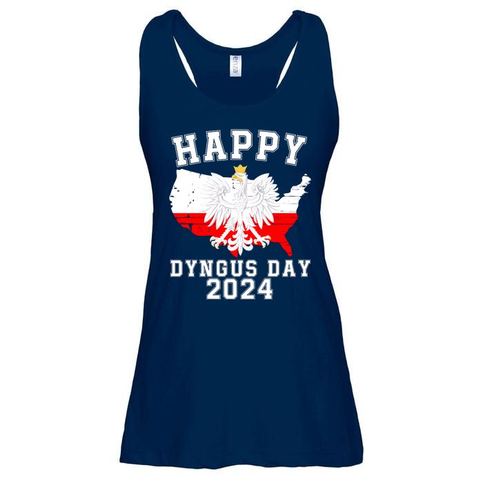 Happy Dyngus Day 2024 Polska Polish White Eagle Dyngus Day Polish Eagle Ladies Essential Flowy Tank