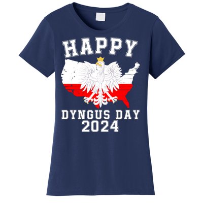 Happy Dyngus Day 2024 Polska Polish White Eagle Dyngus Day Polish Eagle Women's T-Shirt