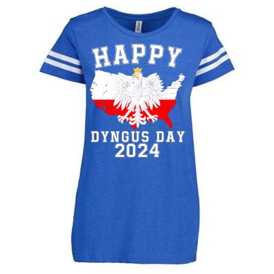 Happy Dyngus Day 2024 Polska Polish White Eagle Dyngus Day Polish Eagle Enza Ladies Jersey Football T-Shirt