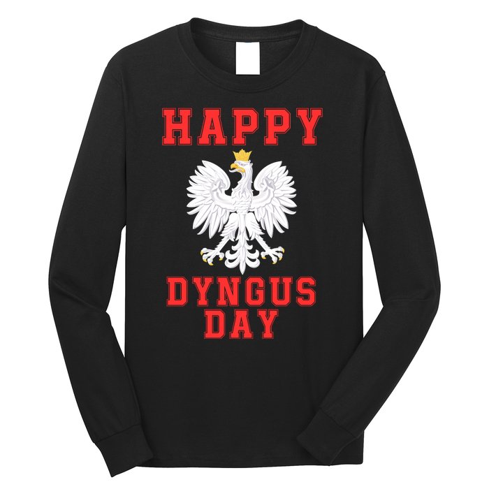 Happy Dyngus Day 2024 Dyngus Day Polska Polish White Eagle Polish Eagle Long Sleeve Shirt