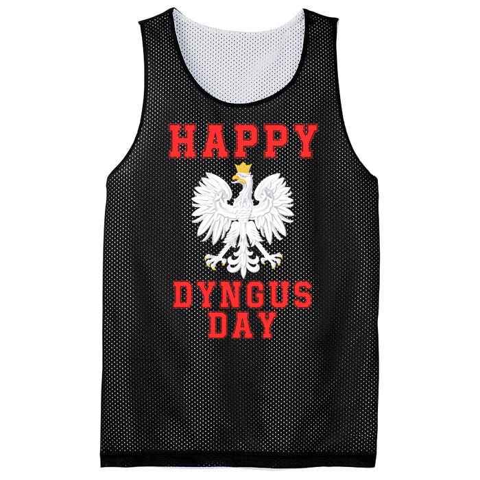 Happy Dyngus Day 2024 Dyngus Day Polska Polish White Eagle Polish Eagle Mesh Reversible Basketball Jersey Tank