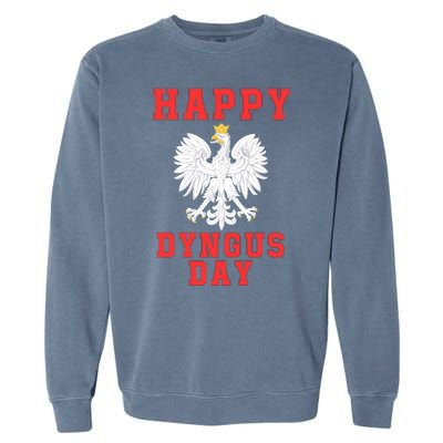 Happy Dyngus Day 2024 Dyngus Day Polska Polish White Eagle Polish Eagle Garment-Dyed Sweatshirt