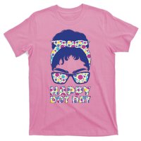 Happy Dot Day Messy Bun T-Shirt