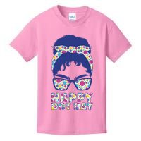 Happy Dot Day Messy Bun Kids T-Shirt
