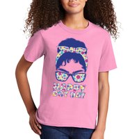 Happy Dot Day Messy Bun Kids T-Shirt