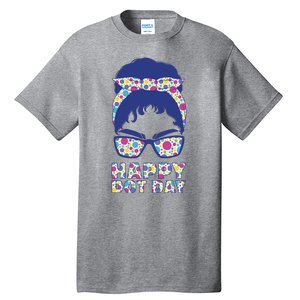 Happy Dot Day Messy Bun Tall T-Shirt