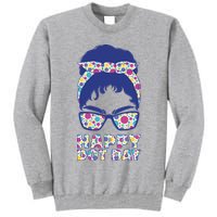 Happy Dot Day Messy Bun Tall Sweatshirt