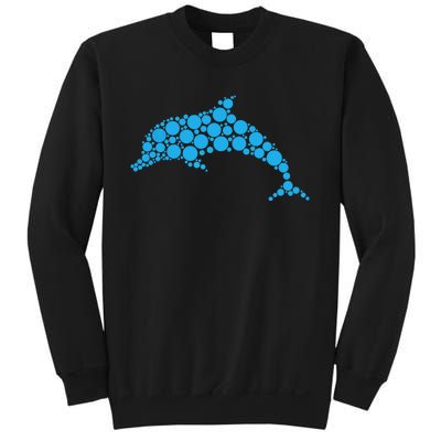 Happy Dot Day Cute Dot Dolphin For Man Woman Sweatshirt