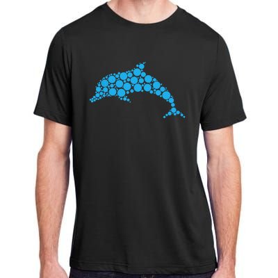 Happy Dot Day Cute Dot Dolphin For Man Woman Adult ChromaSoft Performance T-Shirt