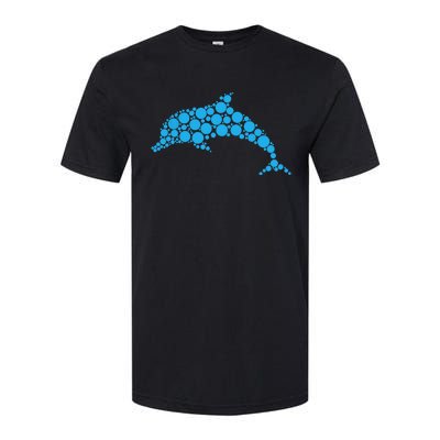 Happy Dot Day Cute Dot Dolphin For Man Woman Softstyle CVC T-Shirt