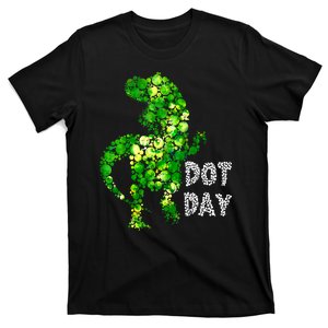 Happy Dot Day Cute Dinosaur T Rex Gift T-Shirt