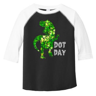 Happy Dot Day Cute Dinosaur T Rex Gift Toddler Fine Jersey T-Shirt