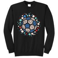 Happy Dot Day Soccer Ball Lover Polka Dot Sweatshirt