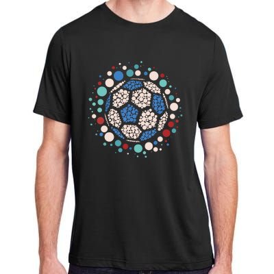 Happy Dot Day Soccer Ball Lover Polka Dot Adult ChromaSoft Performance T-Shirt