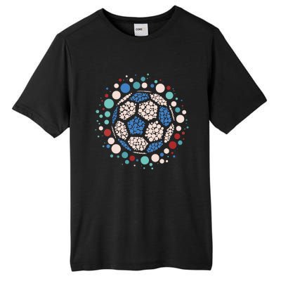 Happy Dot Day Soccer Ball Lover Polka Dot Tall Fusion ChromaSoft Performance T-Shirt