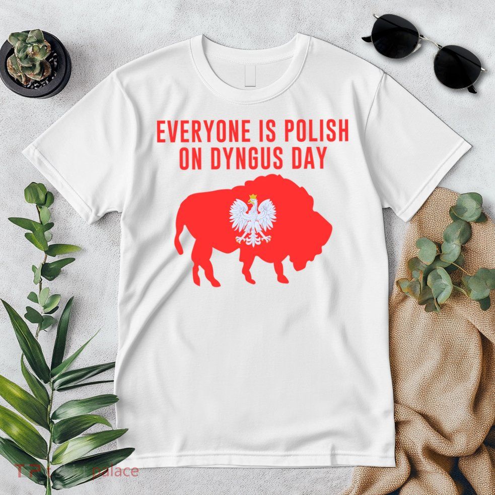 Happy Dyngus Day Polish Eagle Polish-American Polska White Eagle Polish Heritage Premium T-Shirt