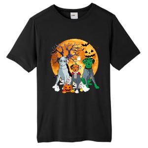 Halloween Dalmatian Dog Zombie Jack O Lantern Pumpkin Gift Tall Fusion ChromaSoft Performance T-Shirt