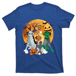 Halloween Dalmatian Dog Zombie Jack O Lantern Pumpkin Gift T-Shirt