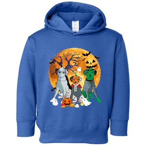 Halloween Dalmatian Dog Zombie Jack O Lantern Pumpkin Gift Toddler Hoodie