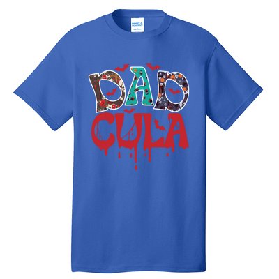 Halloween Dad Dracula Dadcula Gift Tall T-Shirt