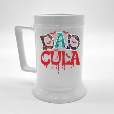 Halloween Dad Dracula Dadcula Gift Beer Stein