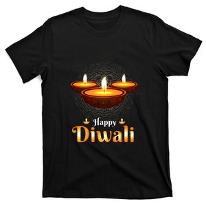 Happy Diwali Deepavali Hindu Indian Festival Of Lights T-Shirt