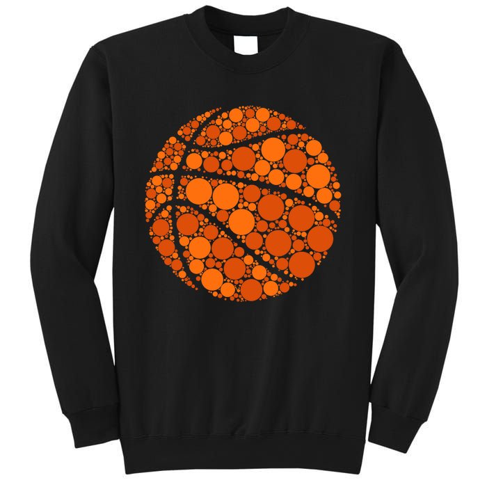 Happy Dot Day 2024 Polka Dot Basketball Lover Sweatshirt