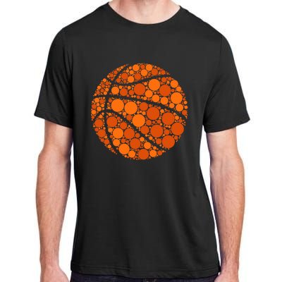 Happy Dot Day 2024 Polka Dot Basketball Lover Adult ChromaSoft Performance T-Shirt