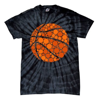 Happy Dot Day 2024 Polka Dot Basketball Lover Tie-Dye T-Shirt