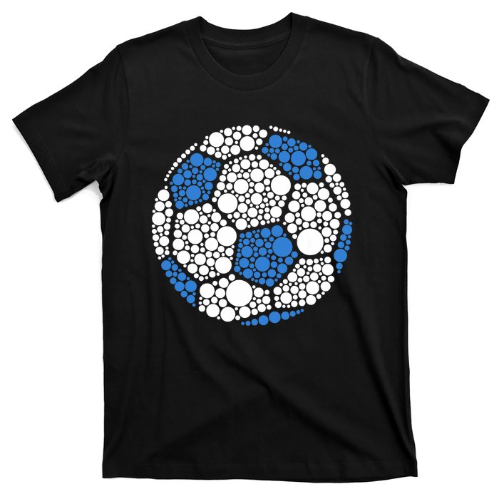 Happy Dot Day 2024 Polka Dot Soccer Ball Lover T-Shirt