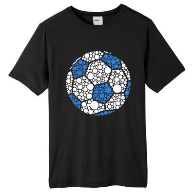 Happy Dot Day 2024 Polka Dot Soccer Ball Lover Tall Fusion ChromaSoft Performance T-Shirt