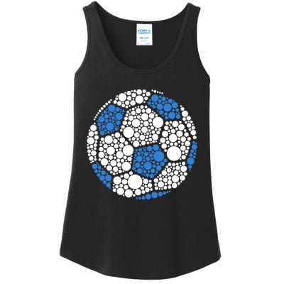 Happy Dot Day 2024 Polka Dot Soccer Ball Lover Ladies Essential Tank