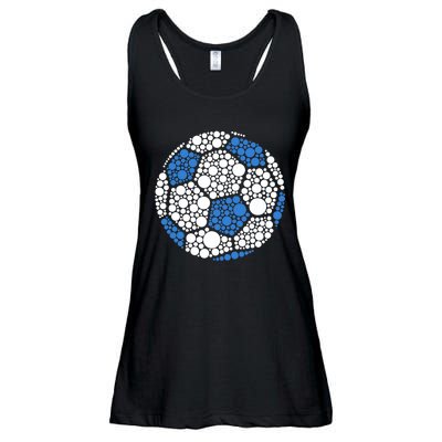 Happy Dot Day 2024 Polka Dot Soccer Ball Lover Ladies Essential Flowy Tank