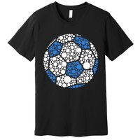 Happy Dot Day 2024 Polka Dot Soccer Ball Lover Premium T-Shirt