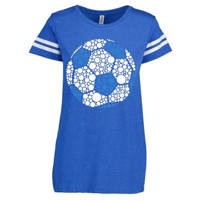 Happy Dot Day 2024 Polka Dot Soccer Ball Lover Enza Ladies Jersey Football T-Shirt