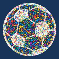Happy Dot Day International Dot Day Polka Dot Soccer Futbol Ball Infant Baby Jersey Bodysuit