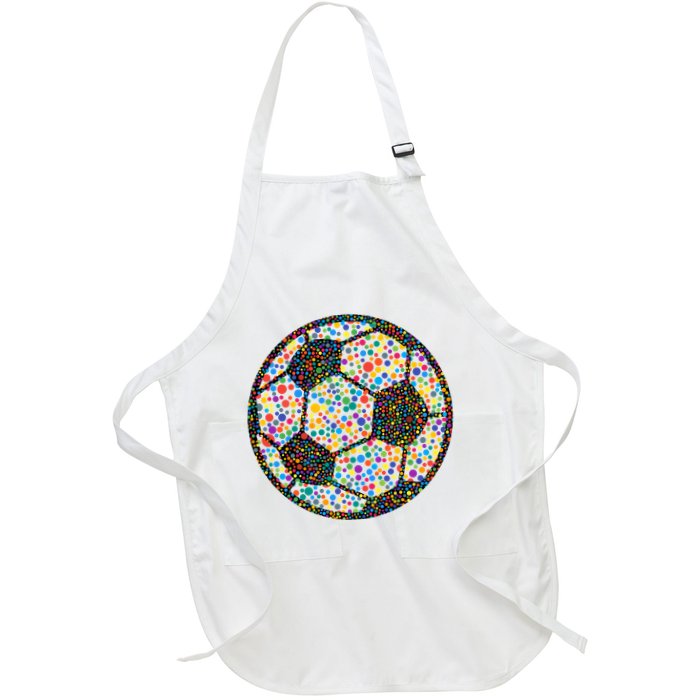 Happy Dot Day International Dot Day Polka Dot Soccer Futbol Ball Apron